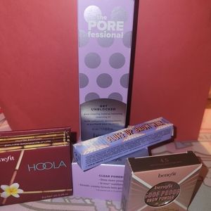 *BENEFIT COSMETICS AND SKINCARE 5PC SET